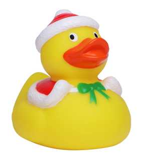 Kačenka do vany (MBW Squeaky duck christmas) > vícebarevná > 8,0 cm