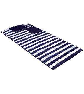 Plážová podložka > bílá / modrá