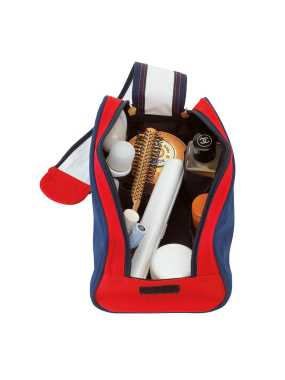 Toaletní taška > modrá / červená / bílá