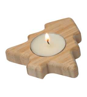 Svícen ze dřeva > béžová