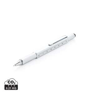 Univerzální pero 5 v 1 > stříbrná