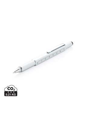 Univerzální pero 5 v 1 > stříbrná