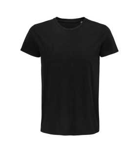 Pánské triko (SOL'S PIONEER MEN - ROUND-NECK FITTED JERSEY T-SHIRT) > černá (deep) > L