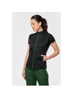 Dámská vesta (LADIES' DAYTODAY GILET) > černá/zelená (kelly) > XS