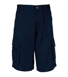 Pánské krátké kalhoty(KARIBAN TREKKER BERMUDA SHORTS)>modrá (navy)>40