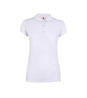 Dámská polokošile (MUKUA WOMEN'S SHORT SLEEVE POLO 210) > bílá > 2XL
