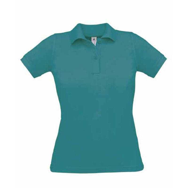 Dámská polokošile ( B&C SAFRAN PURE / WOMEN ) > modrá ( diva ) > S