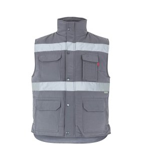 Pánská vesta (VELILLA HV PADDED VEST) > šedá > M