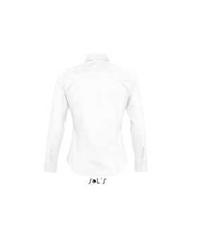 Dámská košile(SOLS EDEN LADIES LONG SLEEVED STRETCH SHIRT)>bílá>S