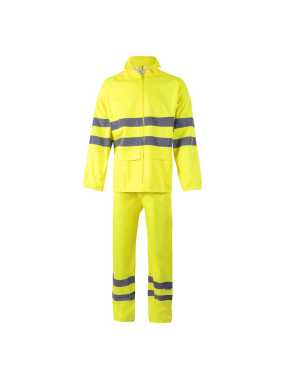 Pánský overal (VELILLA HV RAIN SUIT) > žlutá (hi-vis) > L
