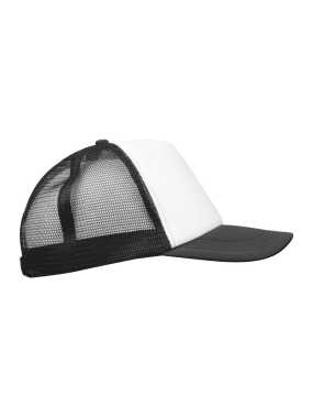 5-panelová kšiltovka trucker Egmond > černá