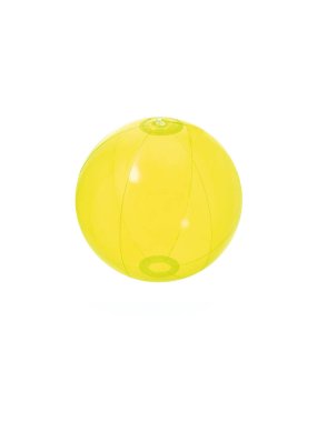 Plážový míč (o28 cm) > žlutá (transparent)
