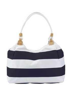 Cestovní taška > modrá / bílá