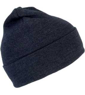Čepice (K-UP "SILK BEANIE WITH TURN-UP")>modrá (off navy)