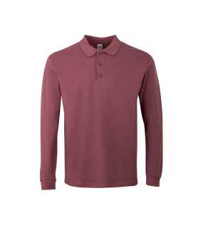 Unisex polokošile (MUKUA LONG-SLEEVE UNISEX POLO) > fialová (grape) > 2XL