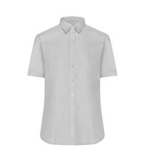 Dámská košile(JN Ladies Shirt Shortsleeve Oxford)>stříbrná>S