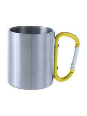 Kovový hrnek> žlutá