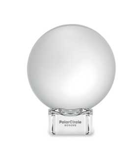 Skleněná cena ve tvaru koule > transparentní
