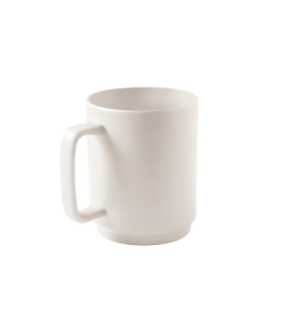 Matný keramický hrnek 330 ml v krabičce > bílá (pastel)