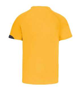 Pánské triko (PROACT SHORT SLEEVE SPORTS T-SHIRT)>žlutá (sporty) / černá / šedá (storm)>M