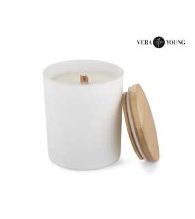 Sójová svíčka 220 g - Library > bílá