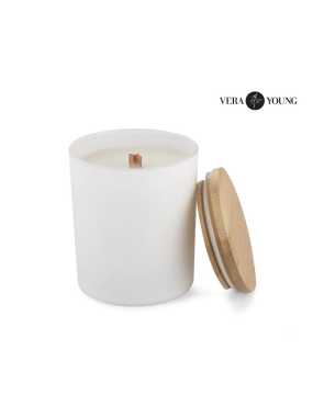 Sójová svíčka 220 g - Library > bílá