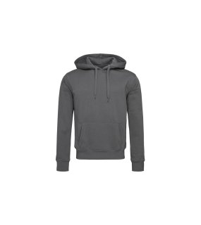 Pánská mikina (Active Sweat Hoody STEDMAN)>šedá (slate)>M