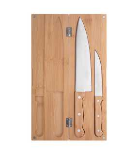 Bambusová sada nožů > přírodní