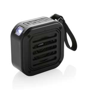 Solární reproduktor Sunwave 3W z RCS recykl. plastu > černá