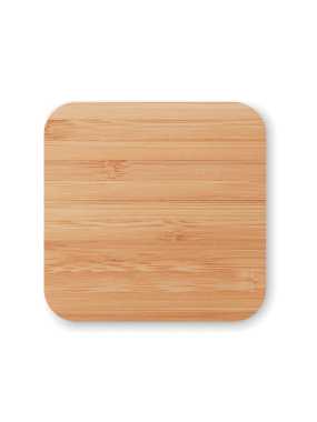 Bezdrátová nabíjecí podložka> hnědá (wood)