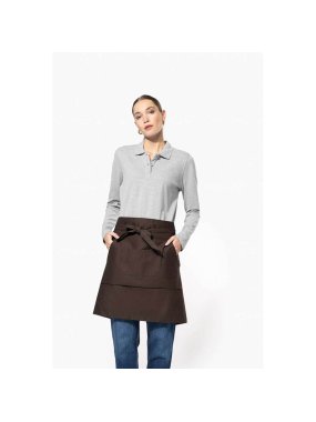 Zástěra (Kariban MID-LENGTH APRON) > bílá