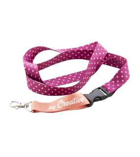 Šňůrka na krk na zakázku > bílá