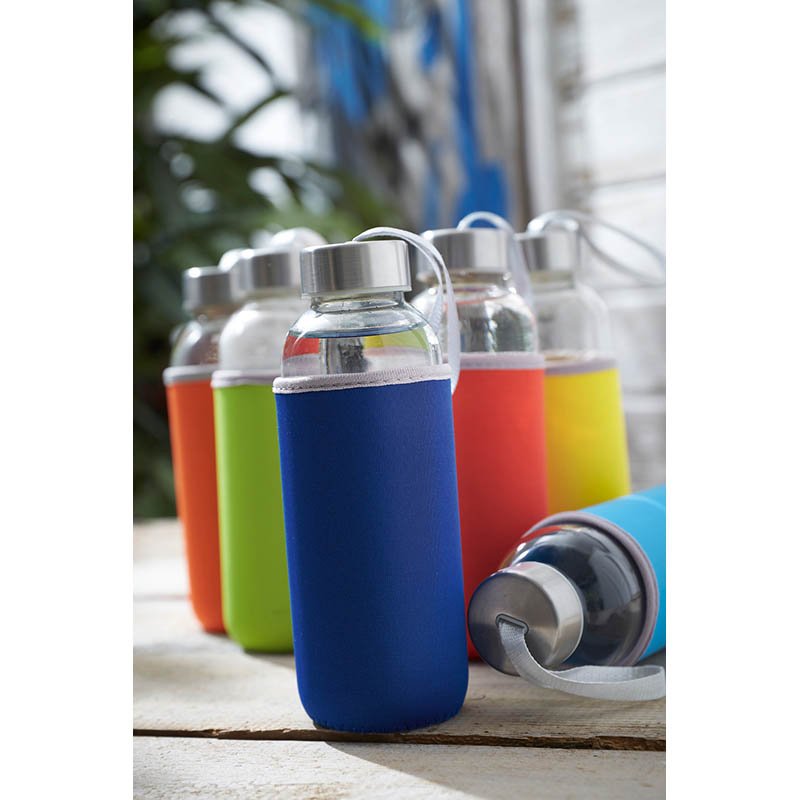 Láhev na pití > modrá (royal) / transparentní