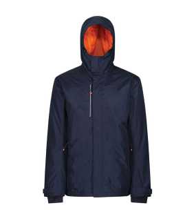 Unisex bunda(Regatta THERMOGEN WATERPROOF HEATED JACKET)>modrá(navy) / červená(magma)>L