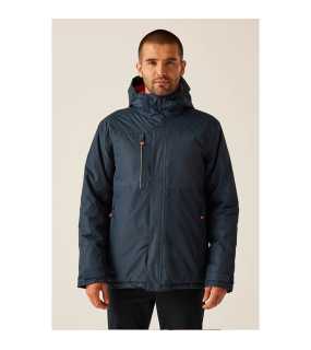 Unisex bunda(Regatta THERMOGEN WATERPROOF HEATED JACKET)>modrá(navy) / červená(magma)>L