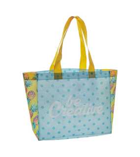 Nákupní taška z netkané textilie> bílá