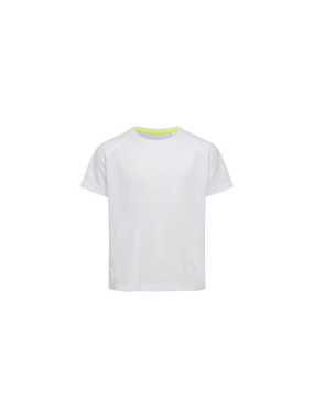 Dětské tričko (STEDMAN Active 140 Raglan)>bílá>S