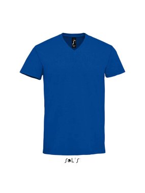 Pánské triko (SOL'S IMPERIAL V MEN - V-NECK T-SHIRT) > modrá (royal) > S