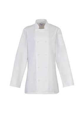 Kuchařský plášť (PREMIER WOMEN'S LONG SLEEVE CHEF'S JACKET)>bílá>2XL