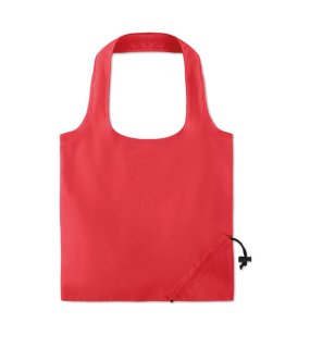 Skládací bavlněná taška> červená