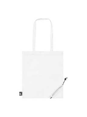 Skládací RPET nákupní taška > bílá