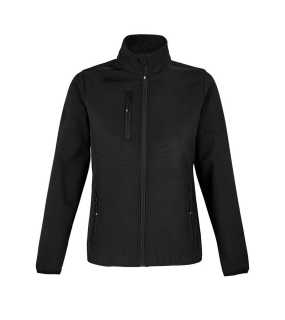 Dámská bunda (SOL'S FALCON WOMEN - SOFTSHELL ZIP JACKET) > černá > 2XL