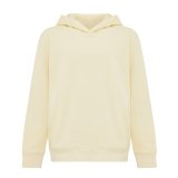 Dětská mikina s bočními kapsami Iqoniq Yengo z rec. bavlny > žlutá (cream) > 11-12