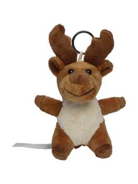 Klíčenka (MBW Plush moose with keychain) > hnědá