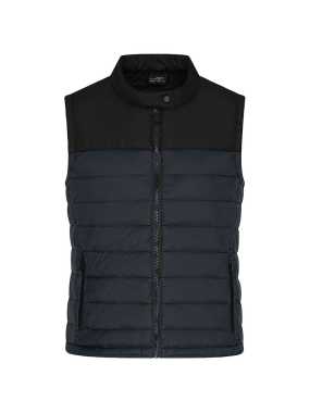 Dámská vesta (JN Ladies' Padded Vest) > šedá (carbon) / černá > M