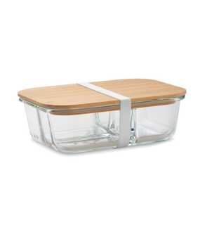 Skleněná obědová nádoba > transparentní