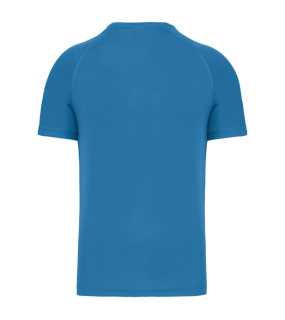 Pánské triko (PROACT MEN'S V-NECK SHORT SLEEVE SPORTS T-SHIRT)>modrá (aqua)>M