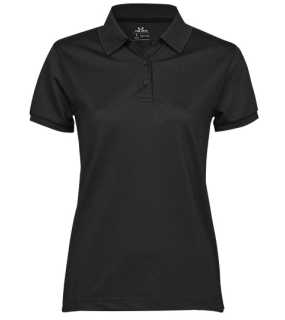 Dámská polokošile (Tee Jays Womens Club Polo) > černá > 2XL