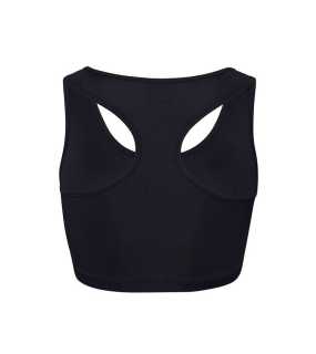 Dámské tílko (Just Cool WOMEN'S COOL SPORTS CROP TOP) > černá (jet) > M