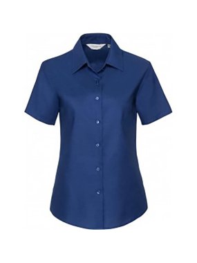 Dámská košile (RUSSELL SSL OXFORD SHIRT/W)>modrá (bright royal)>4XL
